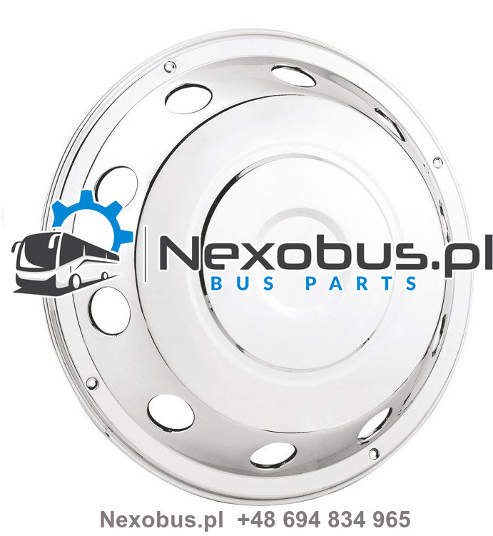 Kołpak 19.5" nierdzewny przód Solbus C 9.5 C10.5 Mercedes Tourino - Gumiabroncsok és felnik - Busz: 1 kép. Kołpak 19.5" nierdzewny przód Solbus C 9.5 C10.5 Mercedes Tourino - Gumiabroncsok és felnik - Busz: 1 kép.