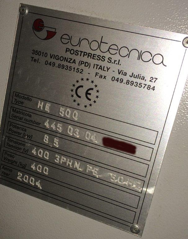 Heidelberg Eurobind EB-500 Single-Column Hotmelt Adhesive Binder - Spirálozógép: 3 kép. Heidelberg Eurobind EB-500 Single-Column Hotmelt Adhesive Binder - Spirálozógép: 3 kép.