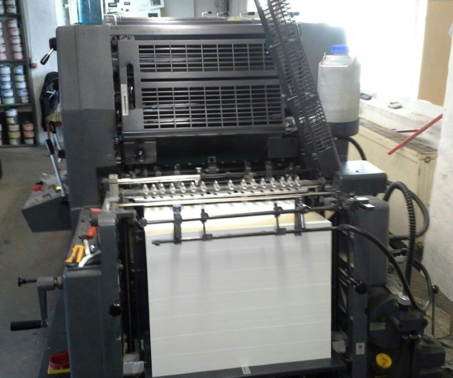 Heidelberg GTO 52-4-P3 four-color offset press - Ofszet nyomdagép: 4 kép. Heidelberg GTO 52-4-P3 four-color offset press - Ofszet nyomdagép: 4 kép.