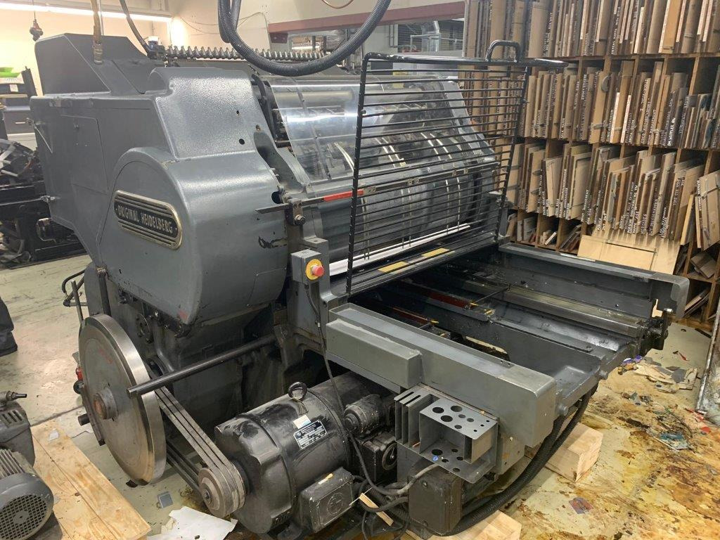 Heidelberg OHZ SBD Cylinder - Nyomdagép: 5 kép. Heidelberg OHZ SBD Cylinder - Nyomdagép: 5 kép.