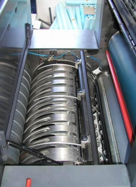 Heidelberg SM 52-2-P two-color offset press - Ofszet nyomdagép: 3 kép. Heidelberg SM 52-2-P two-color offset press - Ofszet nyomdagép: 3 kép.