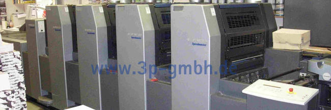 Heidelberg Speedmaster SM 52-4-L four-color offset press - Ofszet nyomdagép: 1 kép. Heidelberg Speedmaster SM 52-4-L four-color offset press - Ofszet nyomdagép: 1 kép.