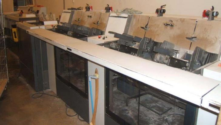 Heidelberg / Stahl Stitchmaster ST 100.2 Saddle Stitcher - Nyomdagép: 4 kép. Heidelberg / Stahl Stitchmaster ST 100.2 Saddle Stitcher - Nyomdagép: 4 kép.