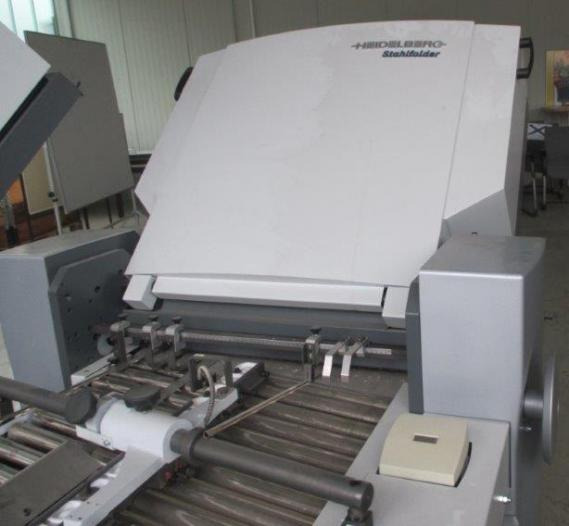 Heidelberg / Stahl TH 66-6-4-FFH Automatic buckle plate folder - Hajtógatógép: 4 kép. Heidelberg / Stahl TH 66-6-4-FFH Automatic buckle plate folder - Hajtógatógép: 4 kép.