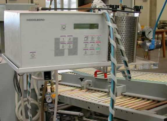 Heidelberg / Steel Cold gluing device - Hajtógatógép: 1 kép. Heidelberg / Steel Cold gluing device - Hajtógatógép: 1 kép.