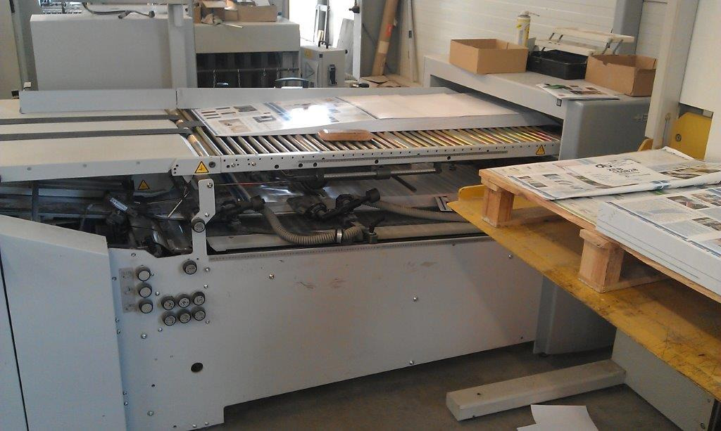 Heidelberg Steel KH 78-4-KTL-RFH 82 Combination Folding Machine - Hajtógatógép: 2 kép. Heidelberg Steel KH 78-4-KTL-RFH 82 Combination Folding Machine - Hajtógatógép: 2 kép.