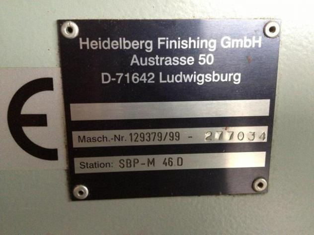 Heidelberg Steel SBP-M 46 D Upright Press Delivery - Hajtógatógép: 2 kép. Heidelberg Steel SBP-M 46 D Upright Press Delivery - Hajtógatógép: 2 kép.