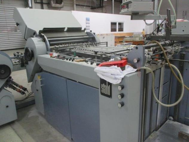 Heidelberg Steel TC 78-4-4-FCC buckle plate folding machine - Hajtógatógép: 1 kép. Heidelberg Steel TC 78-4-4-FCC buckle plate folding machine - Hajtógatógép: 1 kép.