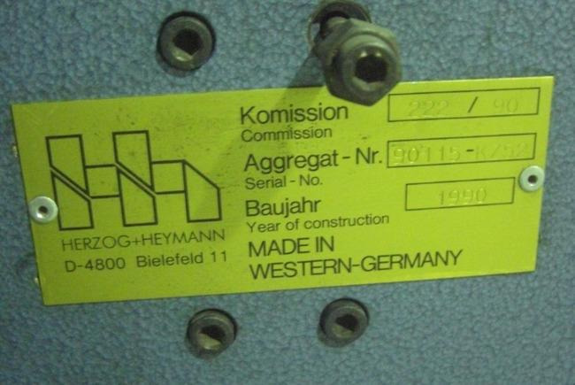 Herzog & Heymann KZ 52 mobile crossbreaker - Hajtógatógép: 2 kép. Herzog & Heymann KZ 52 mobile crossbreaker - Hajtógatógép: 2 kép.