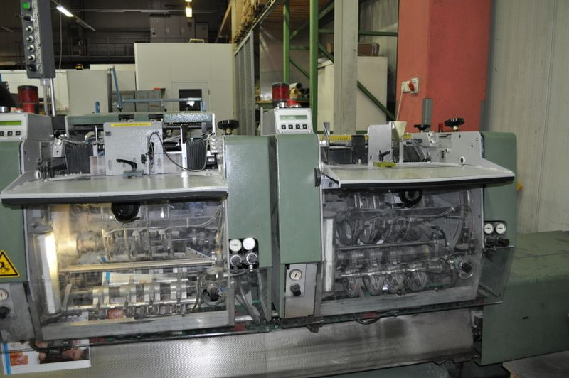 Nyomdagép High Speed saddlestitcher Müller Martini Prima Amrys Year  2000: 6 kép.