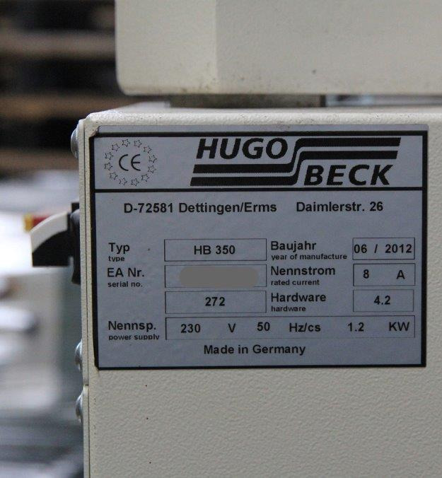 Hugo Beck Universal Feeder HB 350 - Nyomdagép: 2 kép. Hugo Beck Universal Feeder HB 350 - Nyomdagép: 2 kép.