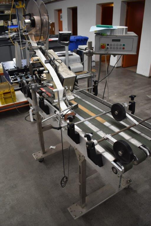 Labeler - Labeler BBK ESB - Csomagológép: 1 kép. Labeler - Labeler BBK ESB - Csomagológép: 1 kép.