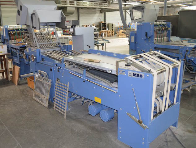 MBO T 530-6-R with AS-540 buckle plate folder - Hajtógatógép: 4 kép. MBO T 530-6-R with AS-540 buckle plate folder - Hajtógatógép: 4 kép.