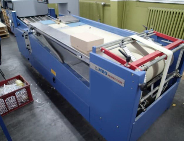MBO T 700-4-R Perfection buckle plate folder - Hajtógatógép: 4 kép. MBO T 700-4-R Perfection buckle plate folder - Hajtógatógép: 4 kép.