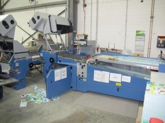 MBO T 800-6-6-R buckle plate folding machine - Hajtógatógép: 1 kép. MBO T 800-6-6-R buckle plate folding machine - Hajtógatógép: 1 kép.