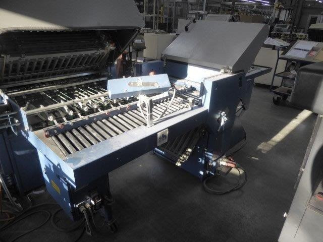 Map folding machine Herzog & Heymann M7.10-35 + M7.4-58 + flat pile feeder MBO F 76 Solo - mobile upright sheet delivery 371 - Nyomdagép: 4 kép. Map folding machine Herzog & Heymann M7.10-35 + M7.4-58 + flat pile feeder MBO F 76 Solo - mobile upright sheet delivery 371 - Nyomdagép: 4 kép.