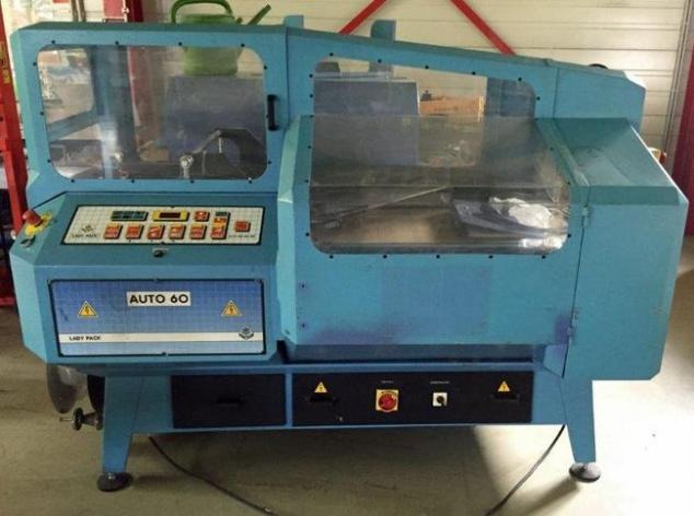 Pactur Ladypack Auto 60 fully automatic angle shrink machine - Csomagológép: 1 kép. Pactur Ladypack Auto 60 fully automatic angle shrink machine - Csomagológép: 1 kép.