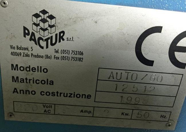 Pactur Ladypack Auto 60 fully automatic angle shrink machine - Csomagológép: 3 kép. Pactur Ladypack Auto 60 fully automatic angle shrink machine - Csomagológép: 3 kép.