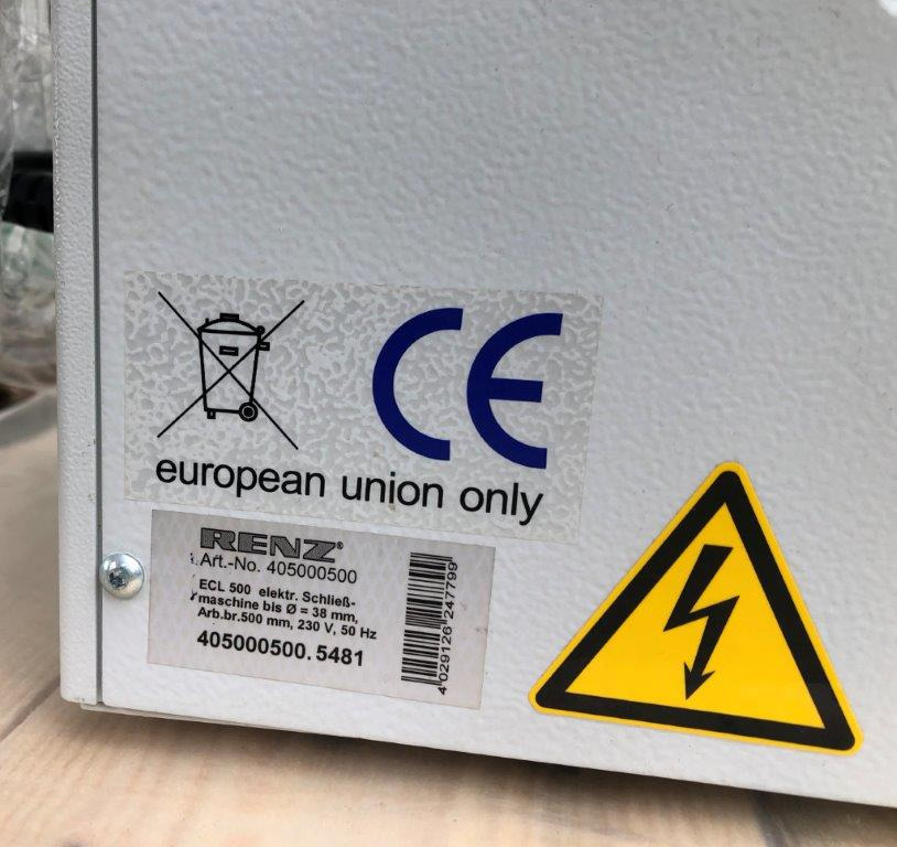 Renz ECL 500 electric closing machine for wire comb bindings - Spirálozógép: 2 kép. Renz ECL 500 electric closing machine for wire comb bindings - Spirálozógép: 2 kép.