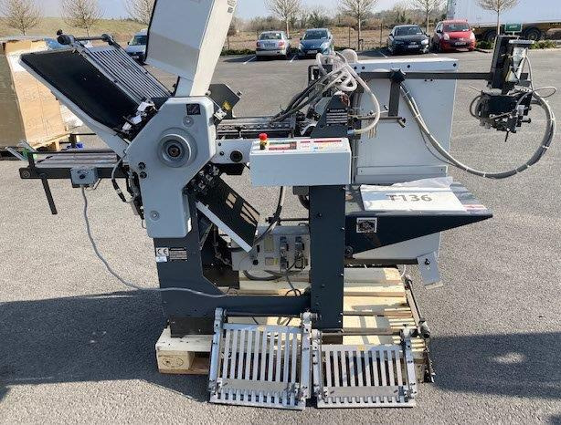 Small Sized Pharmaceutical pocket folding Machine HEIDELBERG STAHLFOLDER Ti 36-6-F-T with STA-30 and additional Kbi-36 crossfold - Hajtógatógép: 5 kép. Small Sized Pharmaceutical pocket folding Machine HEIDELBERG STAHLFOLDER Ti 36-6-F-T with STA-30 and additional Kbi-36 crossfold - Hajtógatógép: 5 kép.