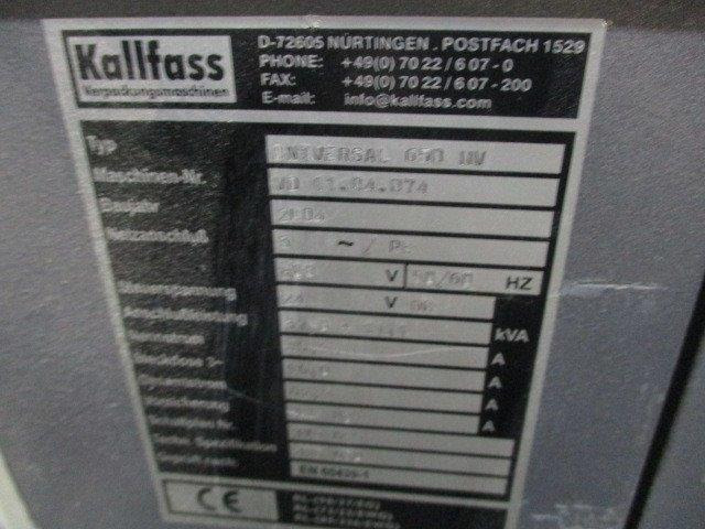 Csomagológép Stretch packer Kallfass Superwrap 650 with Kallfass Shrink Tunel Universal 650 HV: 7 kép.