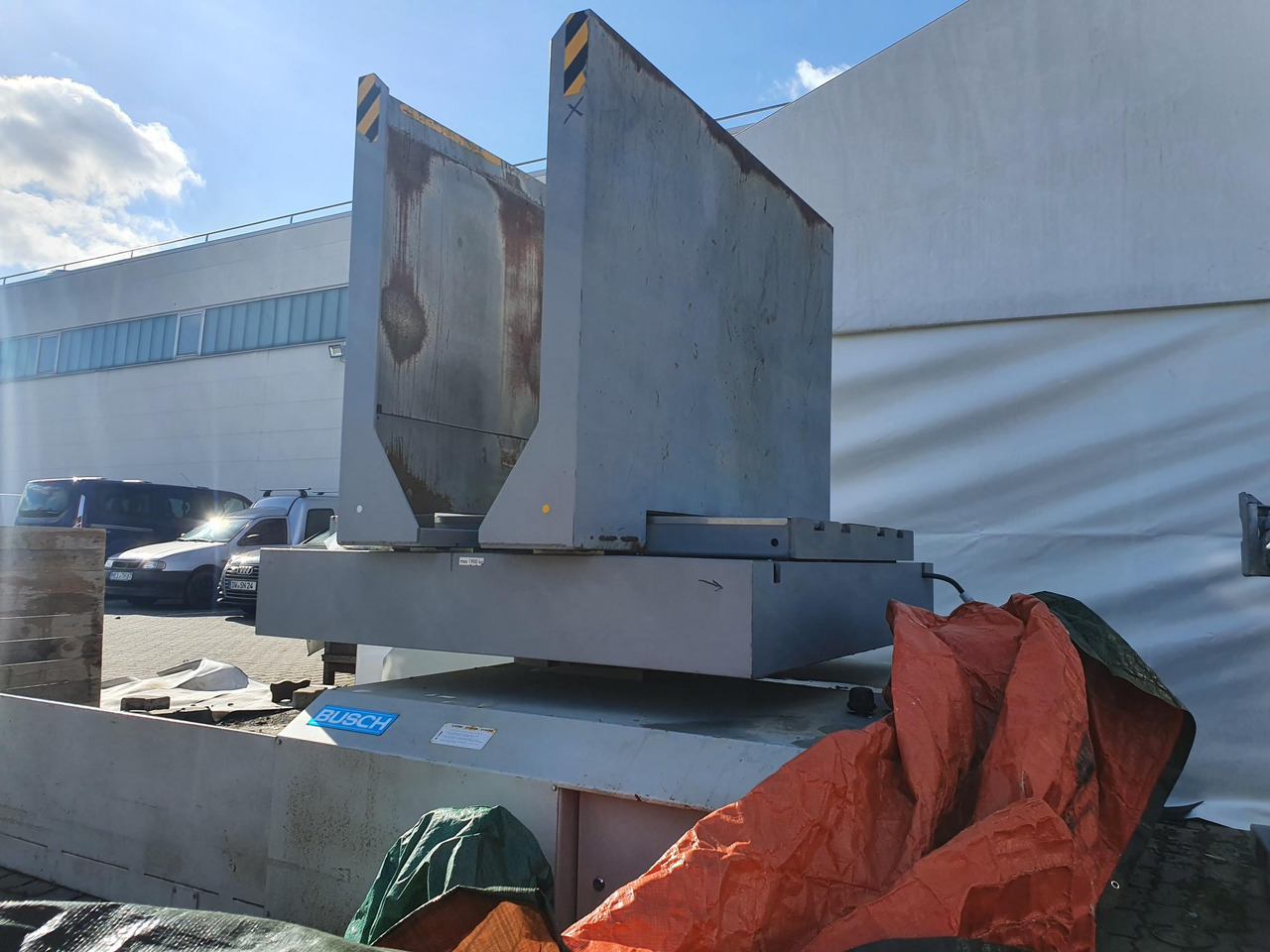 VLF sized 7-format (KBA Rapida 162 and Roland 900 XL) Pile turner Busch SWH 180 Le - Nyomdagép: 2 kép. VLF sized 7-format (KBA Rapida 162 and Roland 900 XL) Pile turner Busch SWH 180 Le - Nyomdagép: 2 kép.