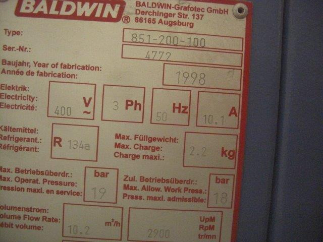 Used Baldwin Dampening cooler from Five Colour Offsetpress KBA Rapida RA 104-5 - Ofszet nyomdagép: 4 kép. Used Baldwin Dampening cooler from Five Colour Offsetpress KBA Rapida RA 104-5 - Ofszet nyomdagép: 4 kép.
