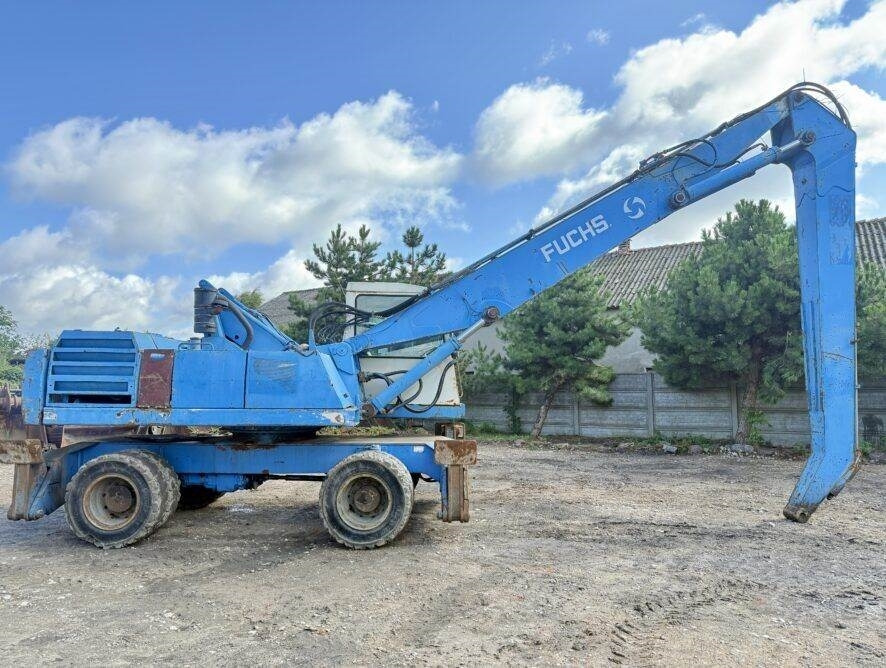 Fuchs MHL350 D - Hulladék kotró: 1 kép. Fuchs MHL350 D - Hulladék kotró: 1 kép.