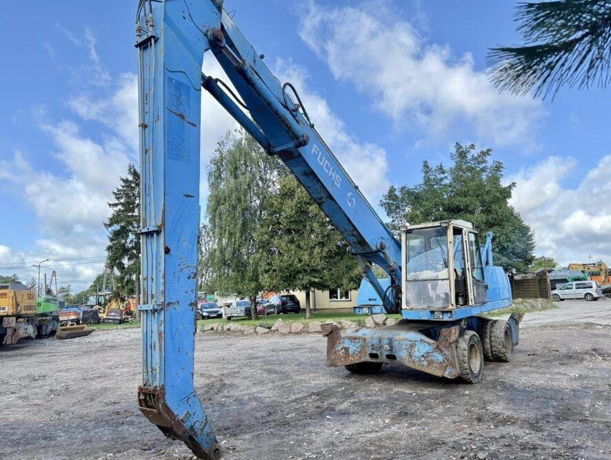 Fuchs MHL350 D - Hulladék kotró: 3 kép. Fuchs MHL350 D - Hulladék kotró: 3 kép.