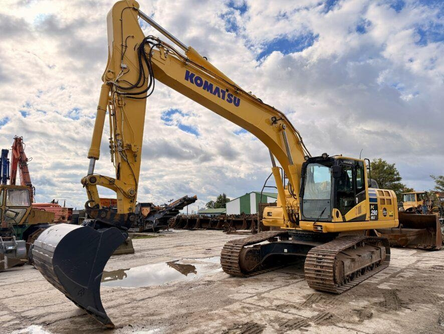 Komatsu PC290NLC-10 - Lánctalpas kotró: 3 kép. Komatsu PC290NLC-10 - Lánctalpas kotró: 3 kép.