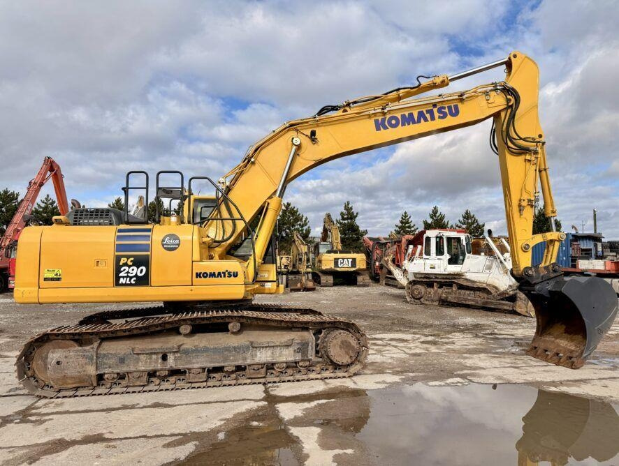 Komatsu PC290NLC-10 - Lánctalpas kotró: 5 kép. Komatsu PC290NLC-10 - Lánctalpas kotró: 5 kép.