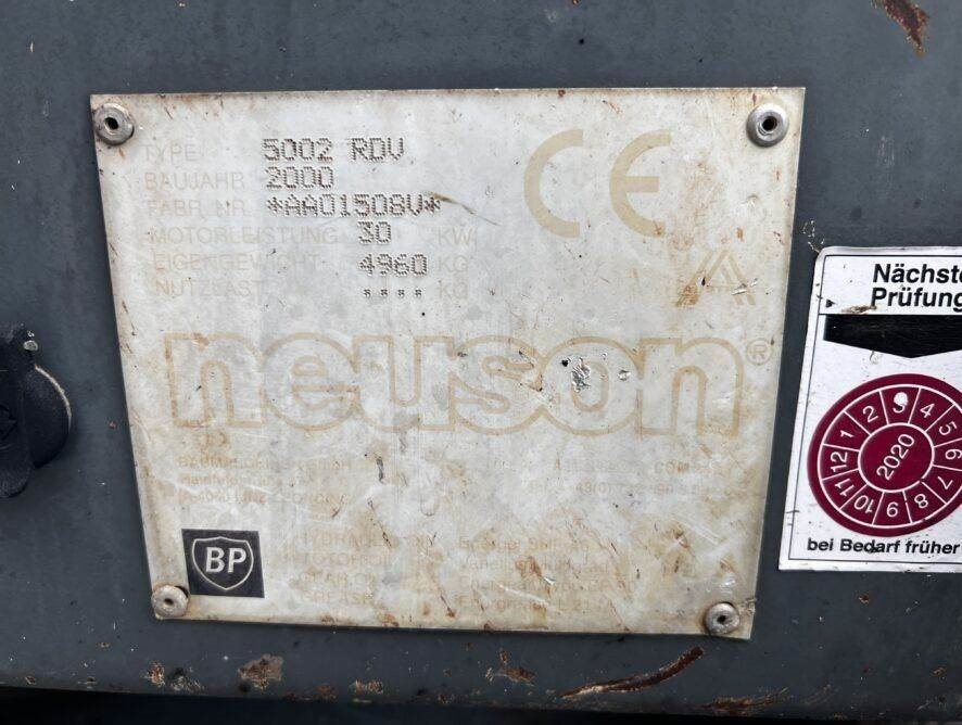 Minikotró Neuson 5002 RDV: 7 kép.