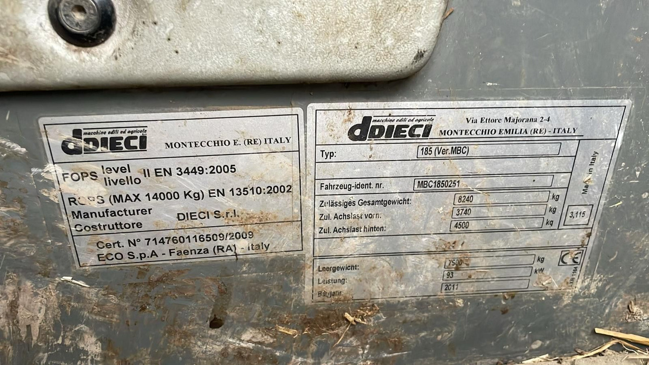 Dieci 37.7 Agri Star - Teleszkópos rakodó: 5 kép. Dieci 37.7 Agri Star - Teleszkópos rakodó: 5 kép.