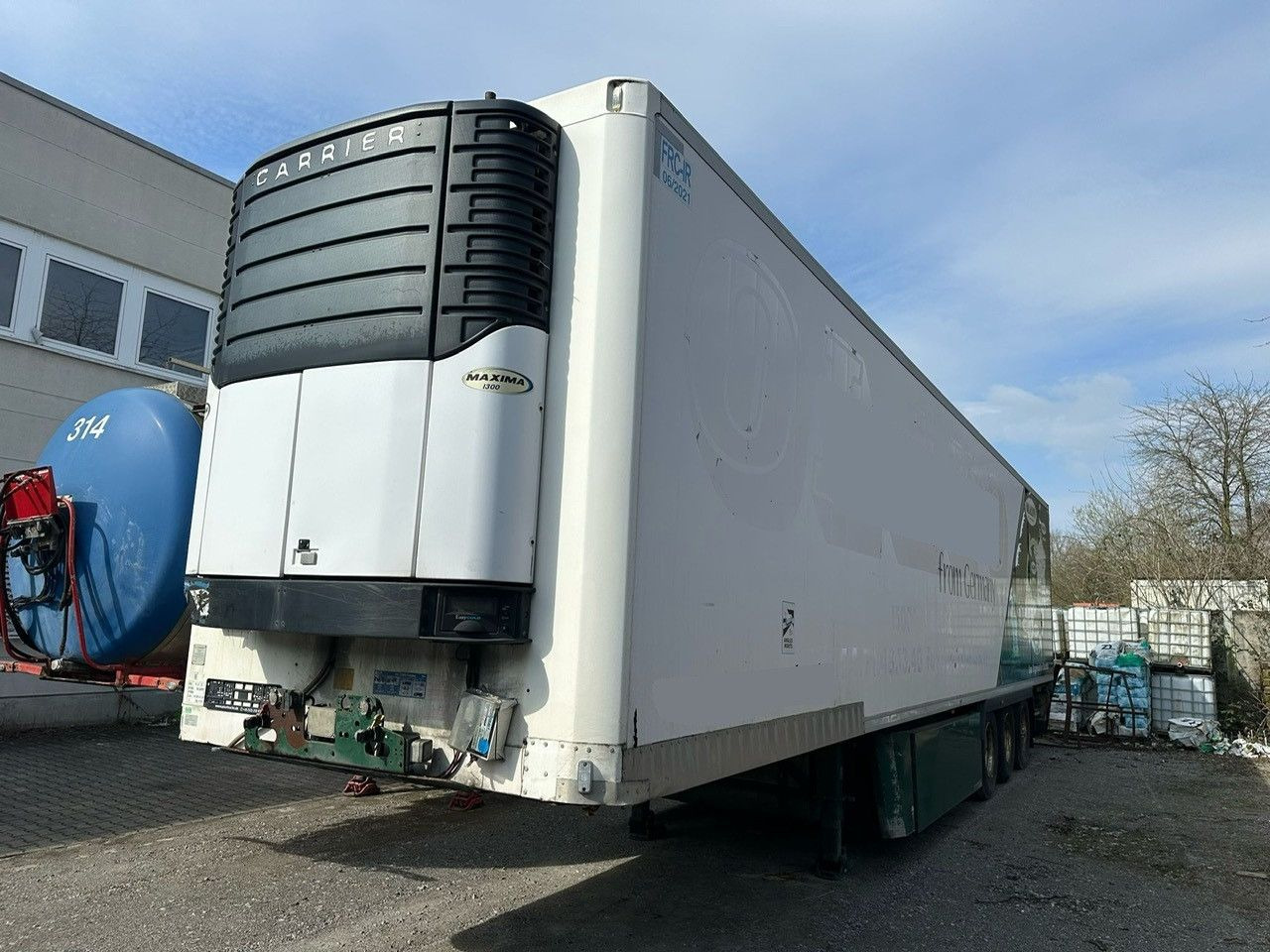 Lamberet LVF Carrier MAX 1300/Höhe 2,65m /Palettenkasten - Félpótkocsi hűtős: 2 kép. Lamberet LVF Carrier MAX 1300/Höhe 2,65m /Palettenkasten - Félpótkocsi hűtős: 2 kép.