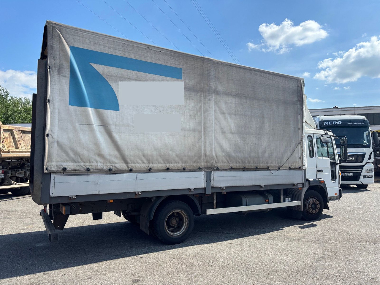 Volvo FL6 Klima/Luftfederung - Ponyvás kisteherautó: 4 kép. Volvo FL6 Klima/Luftfederung - Ponyvás kisteherautó: 4 kép.