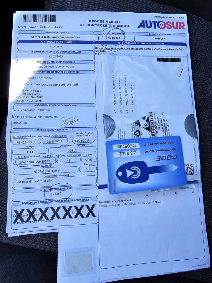 Hűtős kisteherautó FIAT DOBLO CHLODNIA MROZNIA CARRIER KLIMA EURO6 [ Copy ] [ Copy ]: 7 kép.