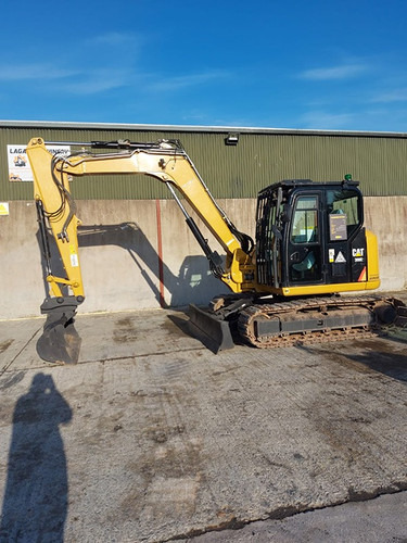 2019 Caterpillar 308E2CR - Minikotró: 1 kép. 2019 Caterpillar 308E2CR - Minikotró: 1 kép.
