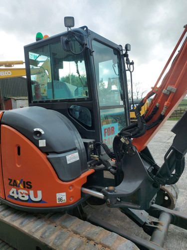 2021 Hitachi ZX48U-6 CLR - Kotrógép: 4 kép. 2021 Hitachi ZX48U-6 CLR - Kotrógép: 4 kép.