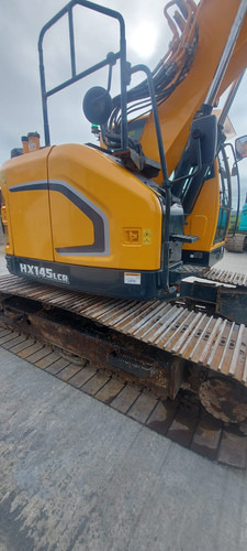 2022 Hyundai HX145 LCR - Lánctalpas kotró: 4 kép. 2022 Hyundai HX145 LCR - Lánctalpas kotró: 4 kép.