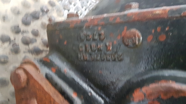 Hátsó tengely - Traktor Case 1290, 1394 David Brown 1490 Rear Half Axle Lhs 10/49 K203977, K203976: 6 kép.
