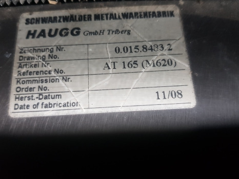 Deutz Agrotron M620, M600, M610, M640, Ttv610, L710 Fuel Cooler 0.015.8483.2 - Hűtőrendszer - Traktor: 3 kép. Deutz Agrotron M620, M600, M610, M640, Ttv610, L710 Fuel Cooler 0.015.8483.2 - Hűtőrendszer - Traktor: 3 kép.