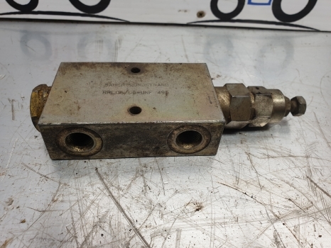Ford 555 Hydraulic Check Valve 81873170 , Sauer-sundstrand Rpl06/c5-unf 495 - Hidraulikus szelep - Traktor: 3 kép. Ford 555 Hydraulic Check Valve 81873170 , Sauer-sundstrand Rpl06/c5-unf 495 - Hidraulikus szelep - Traktor: 3 kép.