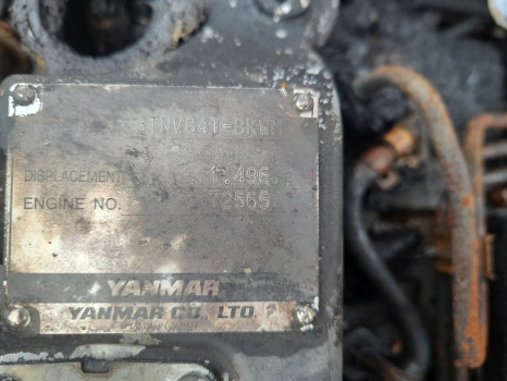 Wacker Neuson Th412 Complete Engine For Parts Yanmar, 3tnv84t- Bkwm, 72565 - Motor: 4 kép. Wacker Neuson Th412 Complete Engine For Parts Yanmar, 3tnv84t- Bkwm, 72565 - Motor: 4 kép.