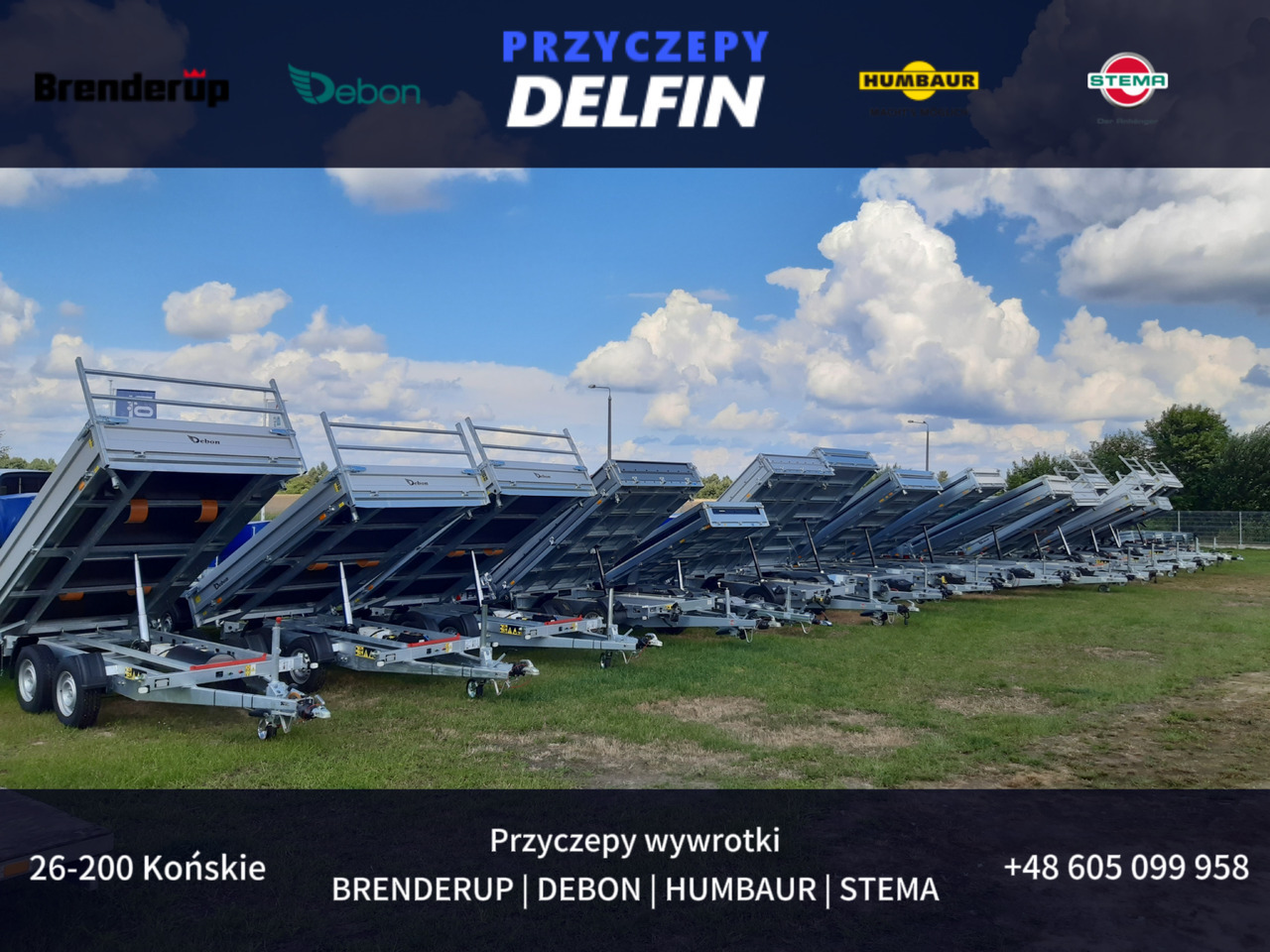 BRENDERUP BT4310STB2700 + najazdy ALU | 308 x 168 cm | 2700kg - Pótkocsi billenőplatós: 4 kép. BRENDERUP BT4310STB2700 + najazdy ALU | 308 x 168 cm | 2700kg - Pótkocsi billenőplatós: 4 kép.