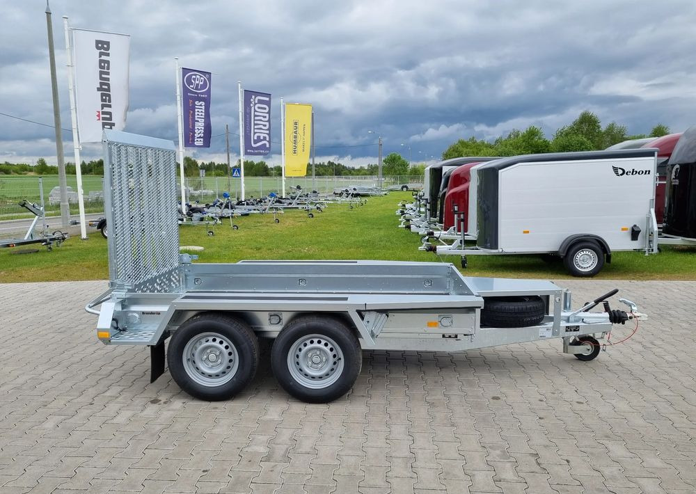 BRENDERUP MT2600 - koparkowa laweta koparka minikoparka excavator miniexcavator - Gépszállító utánfutó: 2 kép. BRENDERUP MT2600 - koparkowa laweta koparka minikoparka excavator miniexcavator - Gépszállító utánfutó: 2 kép.