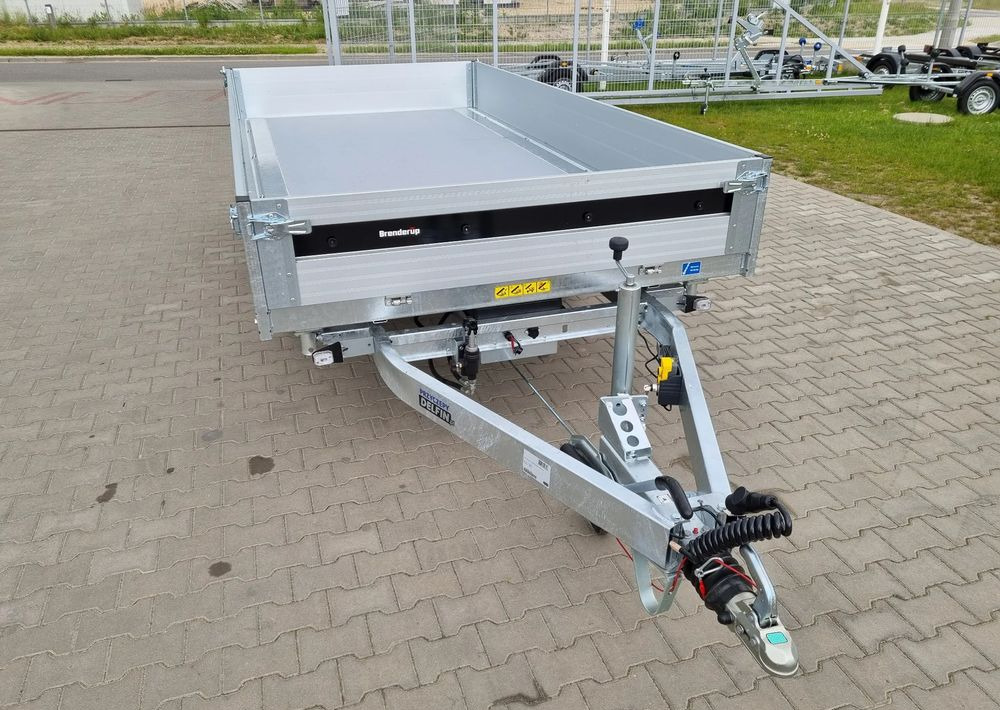 BRENDERUP TT5375 ATB 3,5T kiper 375 x 180 cm + najazdy - Pótkocsi billenőplatós: 4 kép. BRENDERUP TT5375 ATB 3,5T kiper 375 x 180 cm + najazdy - Pótkocsi billenőplatós: 4 kép.