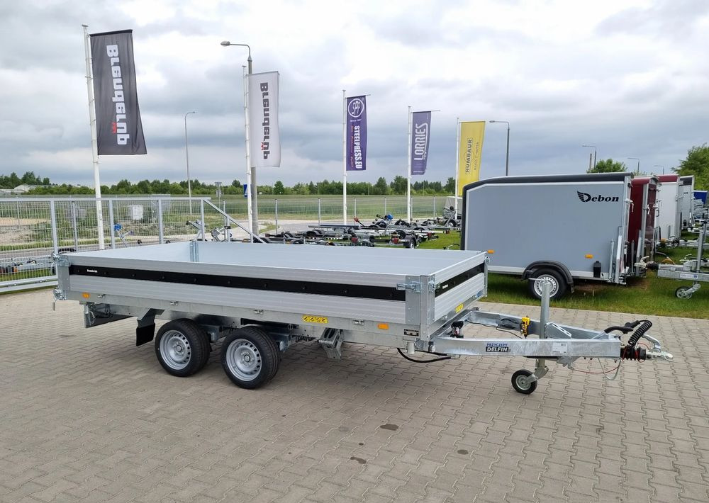 BRENDERUP TT5375 ATB 3,5T kiper 375 x 180 cm + najazdy - Pótkocsi billenőplatós: 2 kép. BRENDERUP TT5375 ATB 3,5T kiper 375 x 180 cm + najazdy - Pótkocsi billenőplatós: 2 kép.