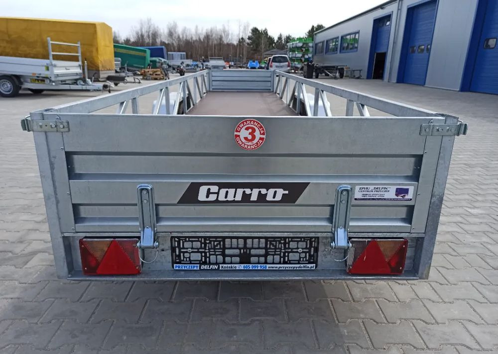CARRO dłużyca ramowa 612x123 cm, 750 kg - Platós pótkocsi: 2 kép. CARRO dłużyca ramowa 612x123 cm, 750 kg - Platós pótkocsi: 2 kép.