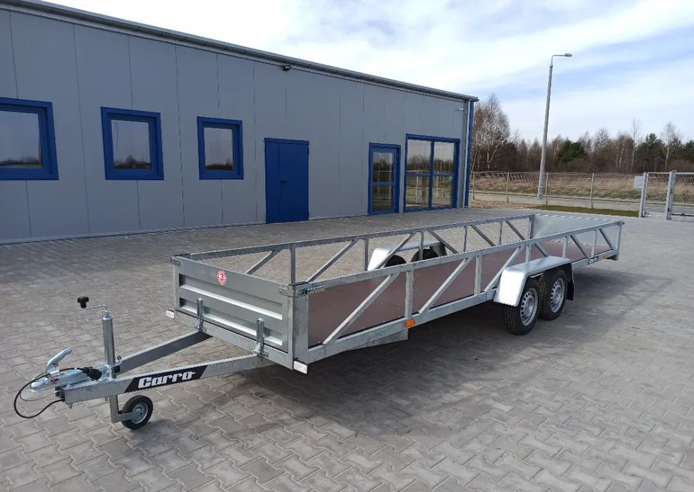 CARRO dłużyca ramowa 612x123 cm, 750 kg - Platós pótkocsi: 4 kép. CARRO dłużyca ramowa 612x123 cm, 750 kg - Platós pótkocsi: 4 kép.