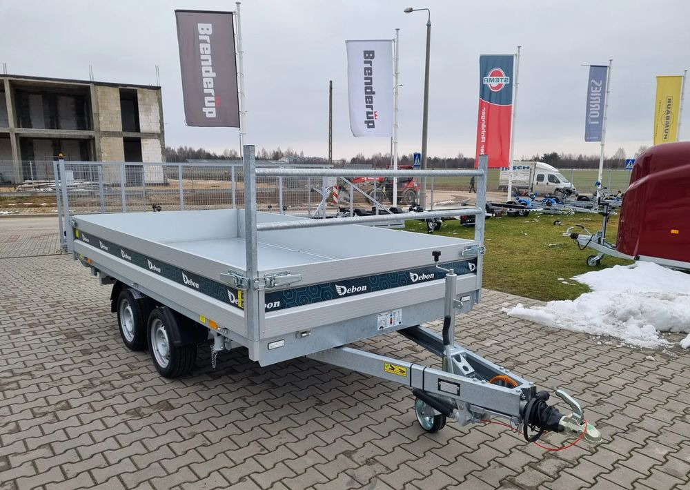 Debon PW 3.6 Electr. 360x180 cm 3.5T - Pótkocsi billenőplatós: 4 kép. Debon PW 3.6 Electr. 360x180 cm 3.5T - Pótkocsi billenőplatós: 4 kép.